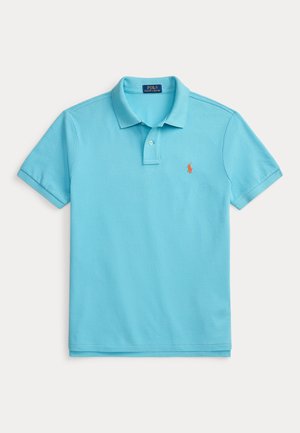 THE ICONIC MESH POLO SHIRT - Polo - perfect turquoise