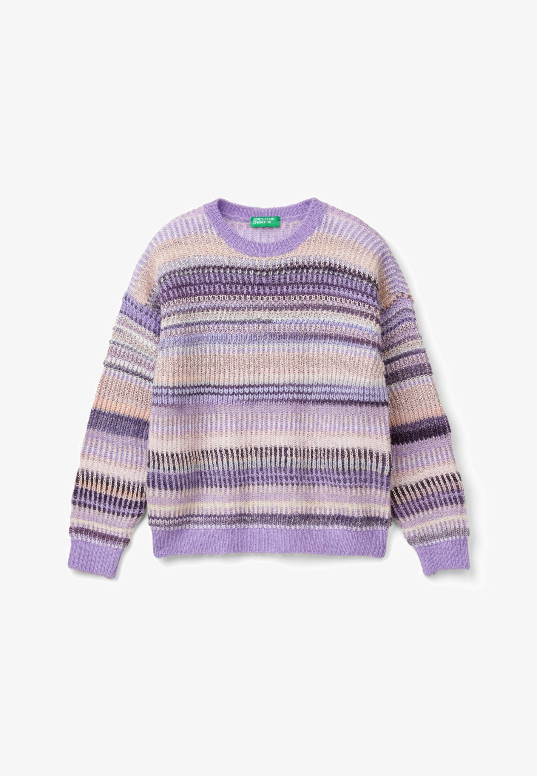 Maglione United Colors Of Benetton Manica Lunga Per Bambine E Ragazze - Lana E Poliammide - Foto 3