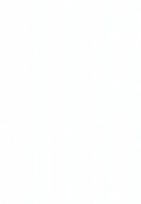 Jovem com cabelo castanho claro e suéter branco segura e olha para um pequeno cão branco com orelhas e coleira pretas.