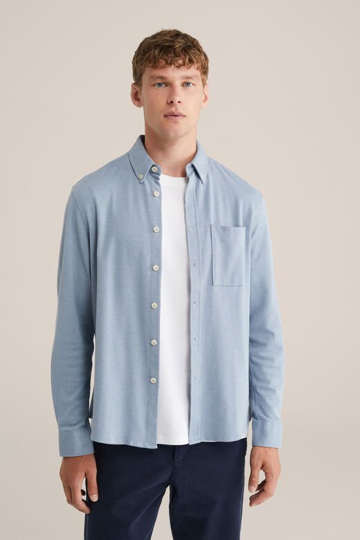 WE Fashion Camicia light blue/celeste Zalando