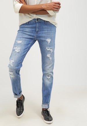 Jeans baggy - destroyed denim