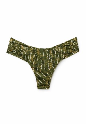 Calzedonia, NATURAL TIE-DYE BRAZILIAN - Braguita de bikini - green