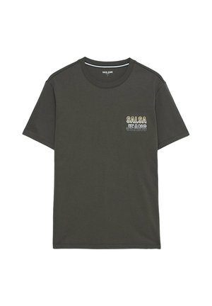 Salsa Jeans, SALSA JEANS DAUGHTER JEANS CAPRI - T-shirt imprimé - grün