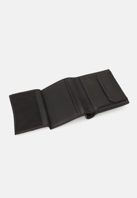 Calvin Klein MINIMALISM TRIFOLD COIN - Portefeuille - black
