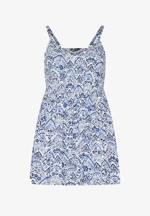 Yours Clothing, WOMEN'S VESTS & CAMIS - Top - blue