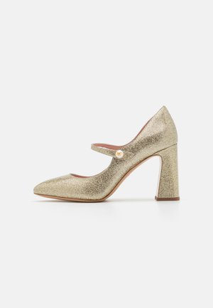 MAREN  - Classic heels - silver/gold
