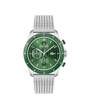 Lacoste NEO HERITAGE - Chronograaf - silver/green