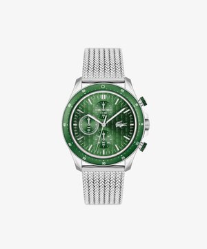 Lacoste NEO HERITAGE - Cronógrafo - silver/green