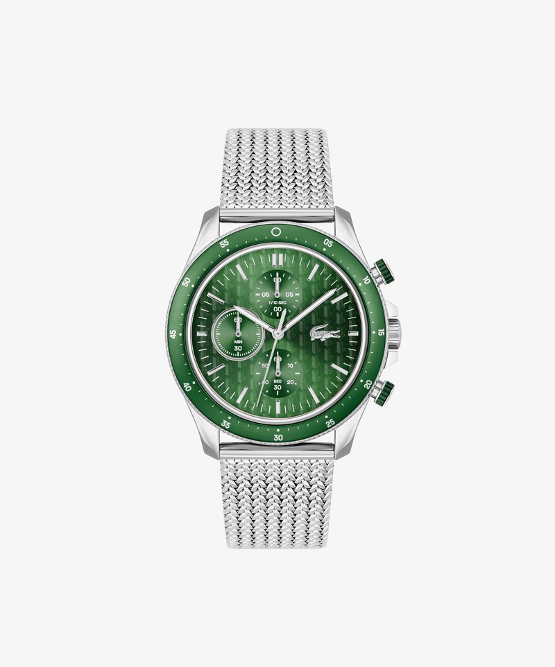 Lacoste NEO HERITAGE - Montre à aiguilles - silver/green