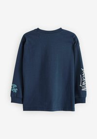 Next GRAPHIC 3 PACK REGULAR FIT - Pitkähihainen paita - navy blue white grey graffiti