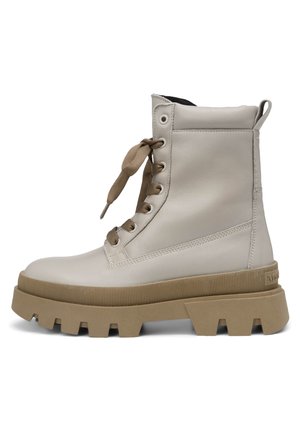 Marc O'Polo MOD PETRA - Platform ankle boots - light taupe