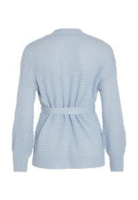 VILA VILIOMY LONG OPEN CARDIGAN - Vesta na kopčanje - kentucky blue