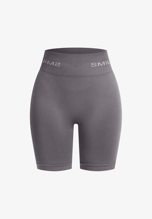 Smilodox SEAMLESS SCRUNCH AZURA - Pantalón corto de deporte - anthrazit