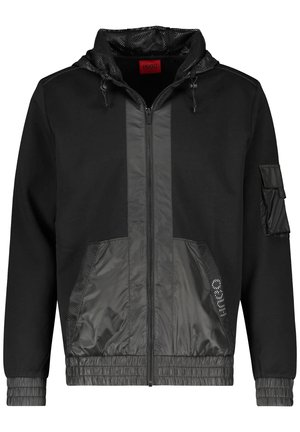 Sweater met rits - black