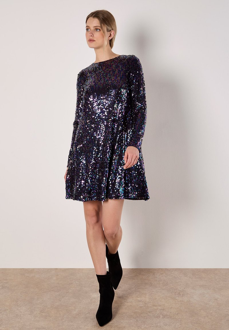 Apricot Cocktailjurk zwart