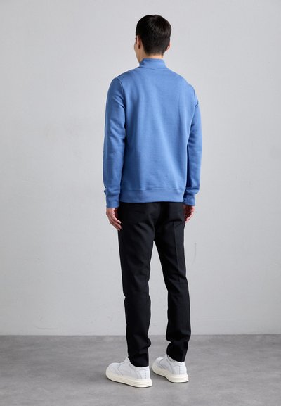 PS Paul Smith MENS REG FIT HALF ZIP ZEBRA - Sportska majica - cobal blue