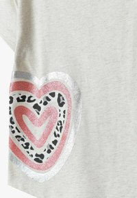 MINOTI SHORT SLEEVE WITH PRINT - Jednoduché tričko - mottled beige