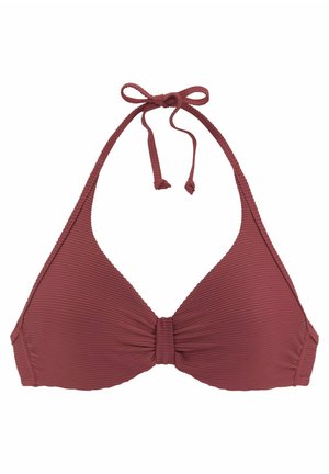 Top de bikini - rostrot