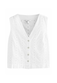 REGULAR FIT - BRODERIE - Veste - white
