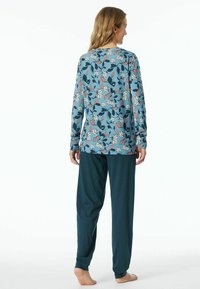 Schiesser LANGER SET - Nachtwäsche Set - blue