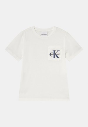 POCKET TEE UNISEX - Triko s potiskem - off-white