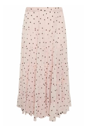 Yours Clothing, WOMEN'S MAXI SKIRTS - Gonna a pieghe - pink