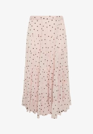 Yours Clothing, WOMEN'S MAXI SKIRTS - Gonna a pieghe - pink