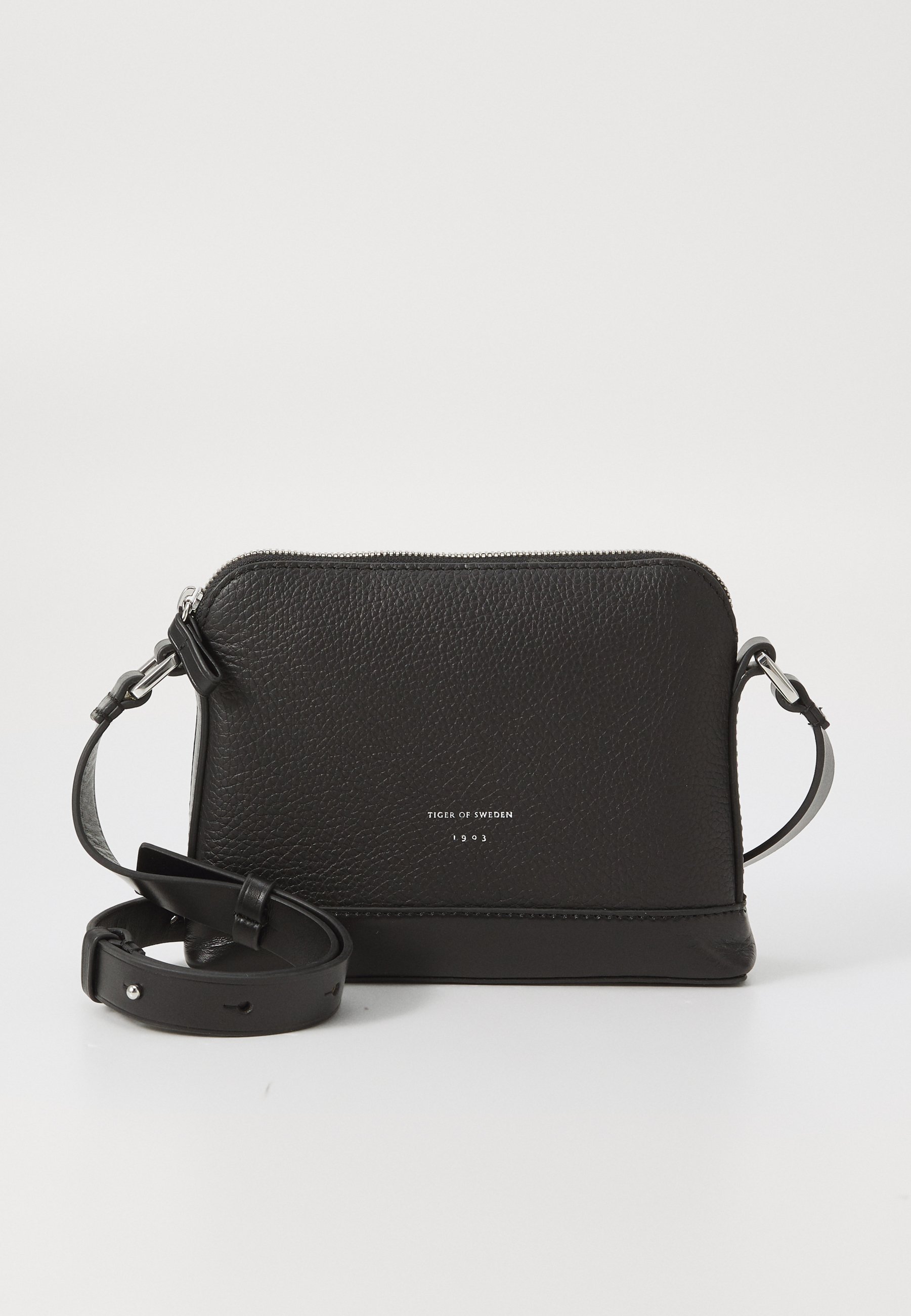 Tiger of Sweden DIU UNISEX - Cross body bag - black - Zalando.co.uk