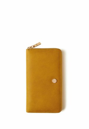 Borbonese LARGE ZIP-AROUND WALLET - Portefeuille - yellow