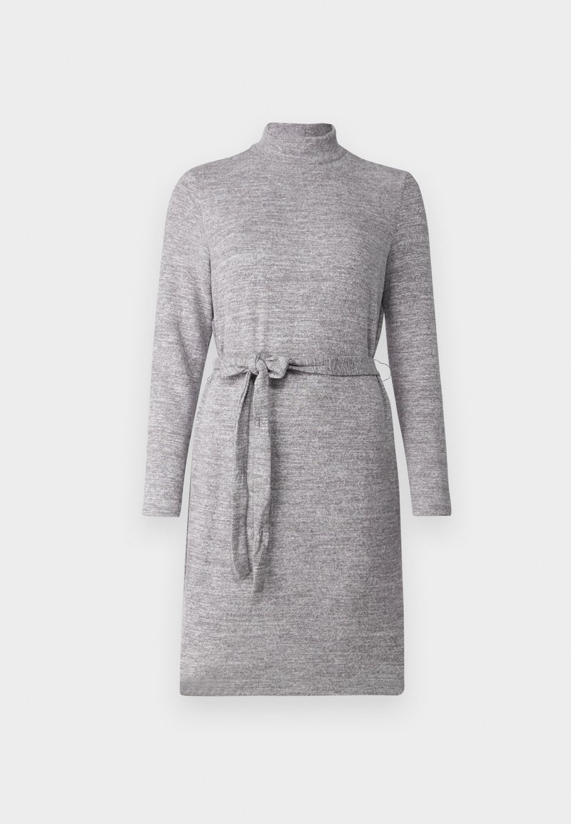 Vero Moda Petite Gebreide jurk lichtgrijs gemêleerd Vero Moda Petite Gebreide jurk lichtgrijs gemêleerd