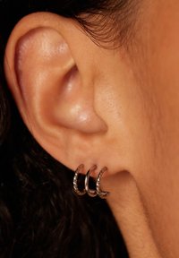 Lucardi Boucles d'oreilles - silver-coloured