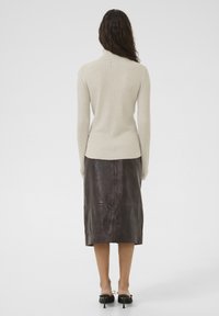Karen by Simonsen ULIMA T NECK - Džemper - pumice stone