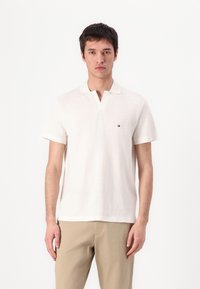 Tommy Hilfiger SLUB  - Polo - ivory petal/white