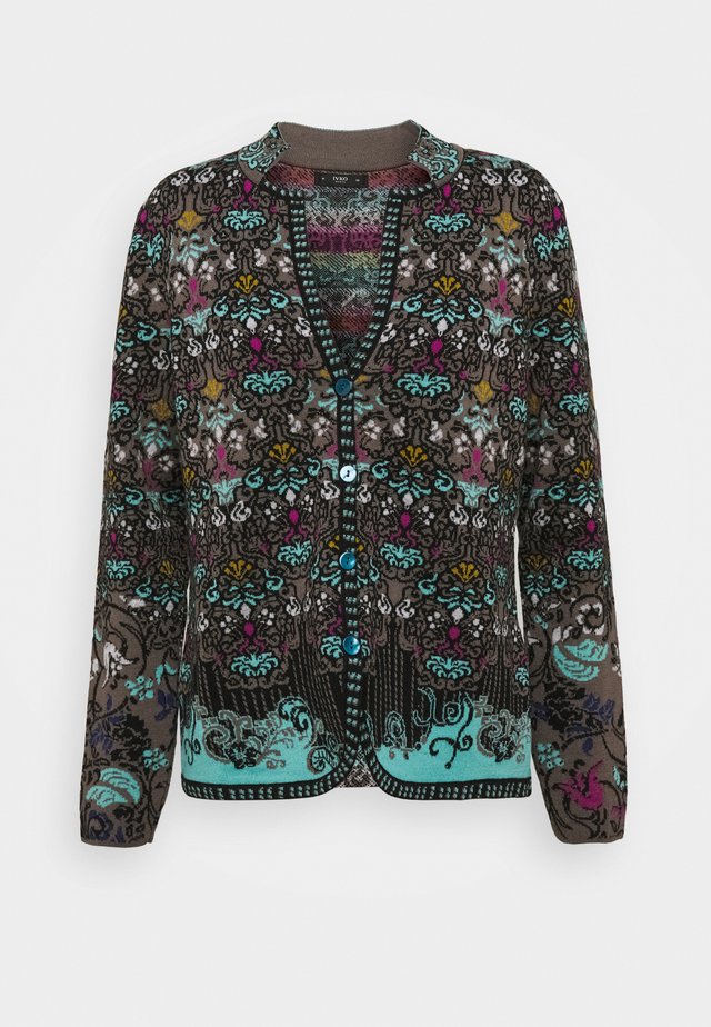 PUFF SLEEVE JACKET - Neuletakki - black