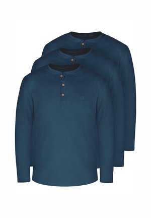 3 PACK - Langarmshirt - marine