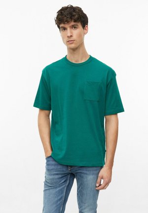 s.Oliver, T-SHIRT - T-Shirt basic - tannengrün
