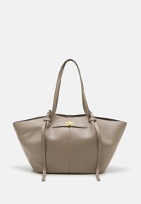 LONG STRAP BAG - Pirkinių krepšys - beige