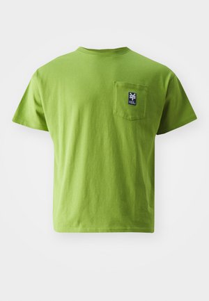 INITIAL POCKET  UNISEX - Basic T-shirt - green