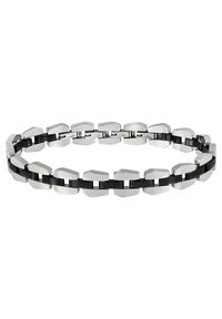 Breil CERAMIC BRICK - Armband - black and silver coloured