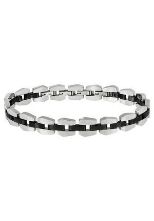 Breil CERAMIC BRICK - Armband - black and silver coloured