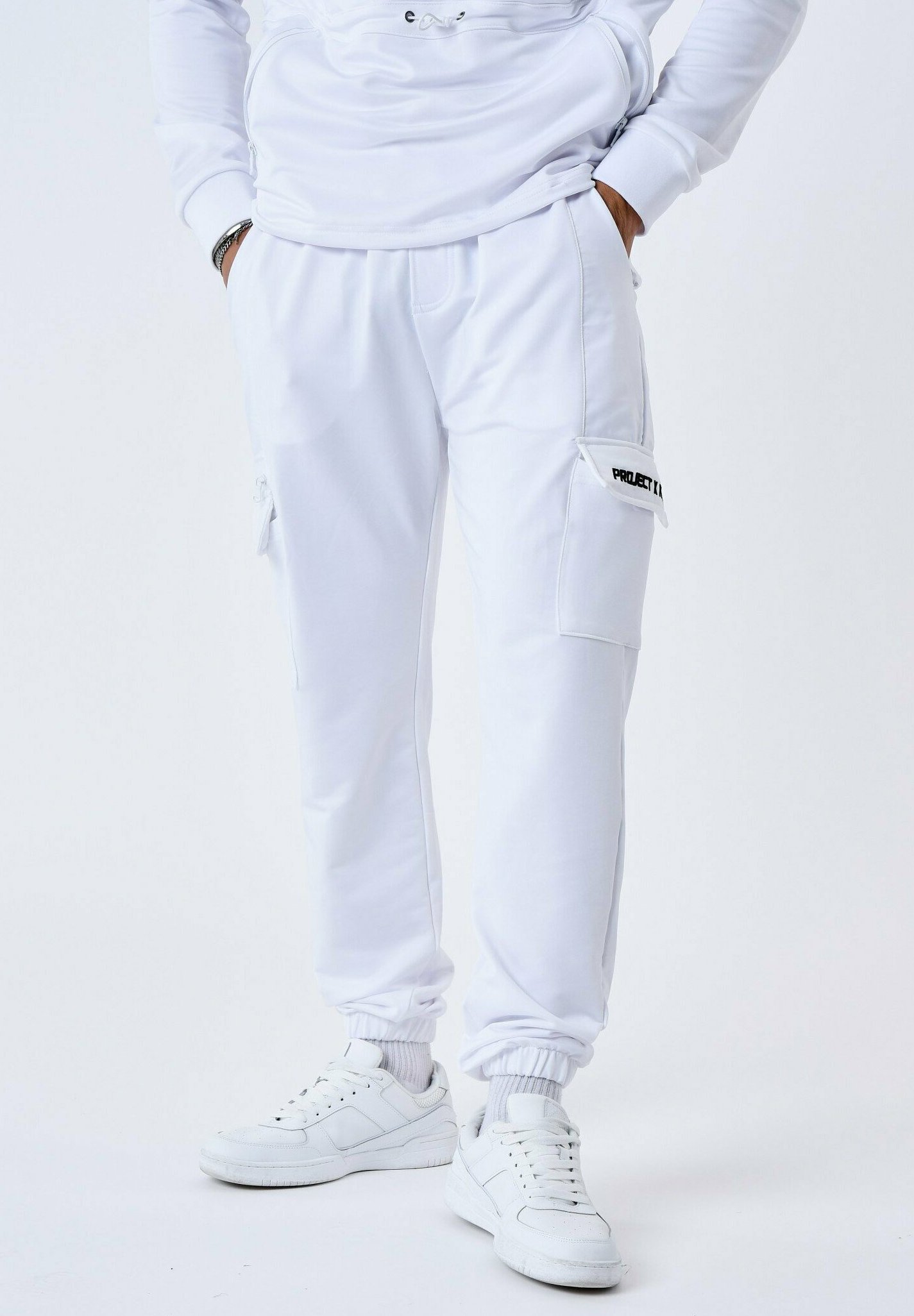 Bas De Jogging Imprimé Project X Paris - 100% Polyester - Ceinture élastique Avec Cordon De Serrage