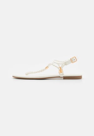 T-bar sandals - white