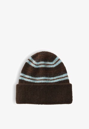 OPUS, SOFT MULTICOLOR STRIPES - Berretto - dusty aqua