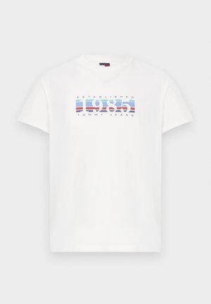 Tommy Jeans, DNA - Print T-shirt - ecru