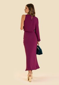 THE-ARE Jupe crayon - purple