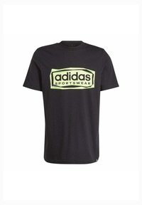 adidas Performance FLD SPW LOGO - T-shirt con stampa - black
