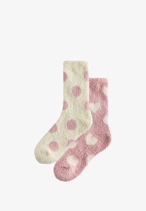 Next, COSY ANKLE SOCKS 2 PACK - Ponožky - pink cream