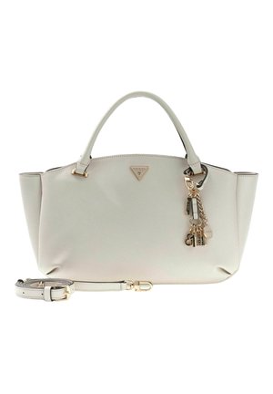 Guess, GILDA 3 COMPARTMENT SATCHEL - Sac à main - cream white