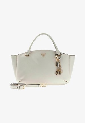 Guess, GILDA 3 COMPARTMENT SATCHEL - Sac à main - cream white