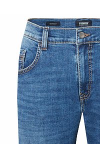 Pioneer Authentic Jeans RANDO MEGAFLEX - Slim fit jeans - blue used buffies